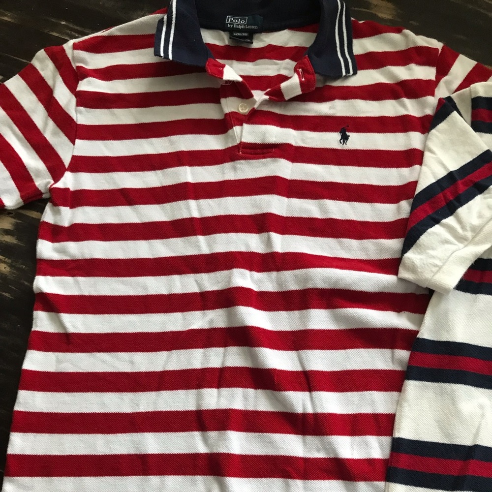 Like new Ralph Lauren Polo Shirt Boys Size L 16-18